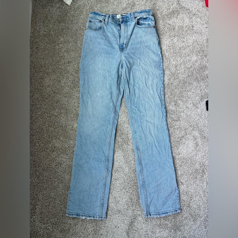 Abercrombie & Fitch The 90’s Straight Ultra High Rise Jeans